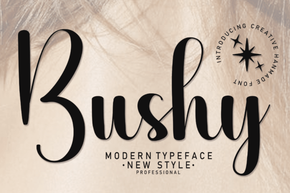 Bushy: A Charming Handwritten Font for Elegant Designs