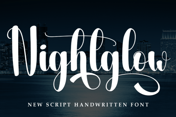 Discovering Nightglow: A Quirky Handwritten Font for Authentic Projects