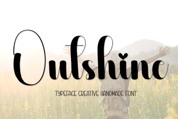 Outshine Font: Elevate Your Designs with Elegant Handwriting